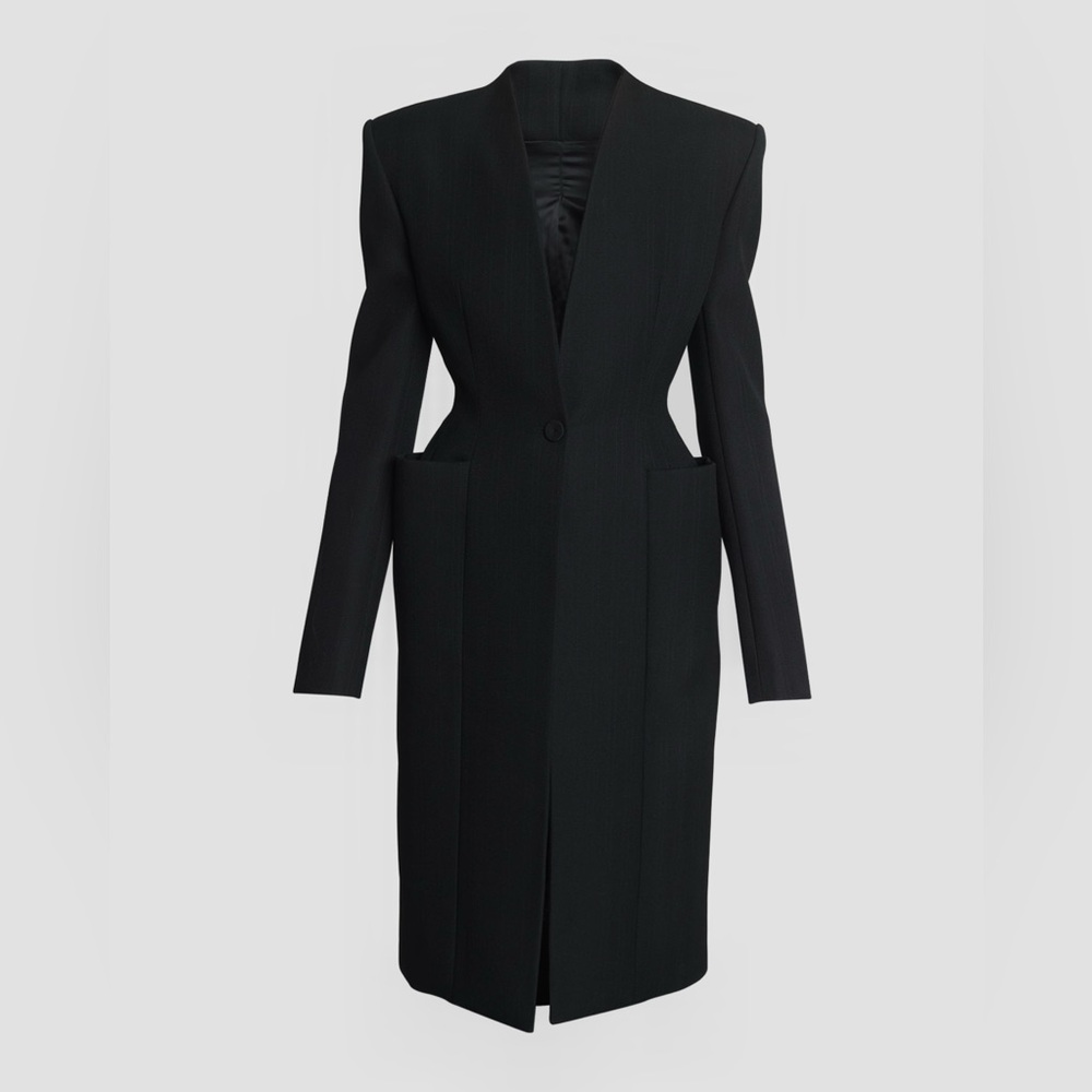 Givenchy tailored hourglass wool coat